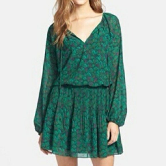 michael michael kors peacock dress